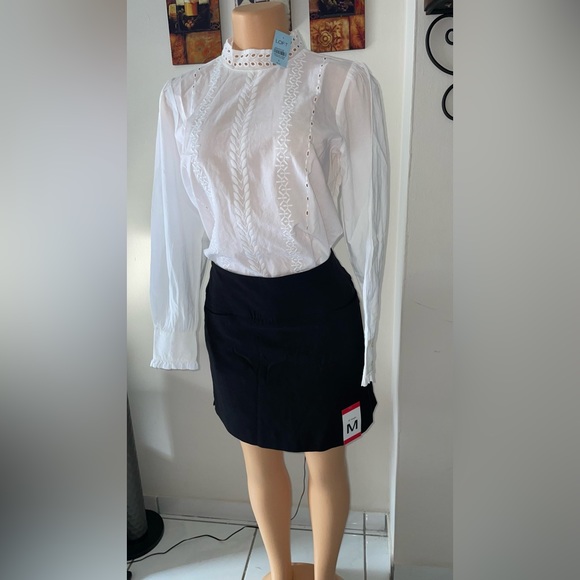 NWT Black Skort with Pocket. Short Spandex size M (2) - Picture 3 of 10